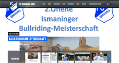 Desktop Screenshot of fcismaning.de