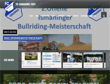 Tablet Screenshot of fcismaning.de